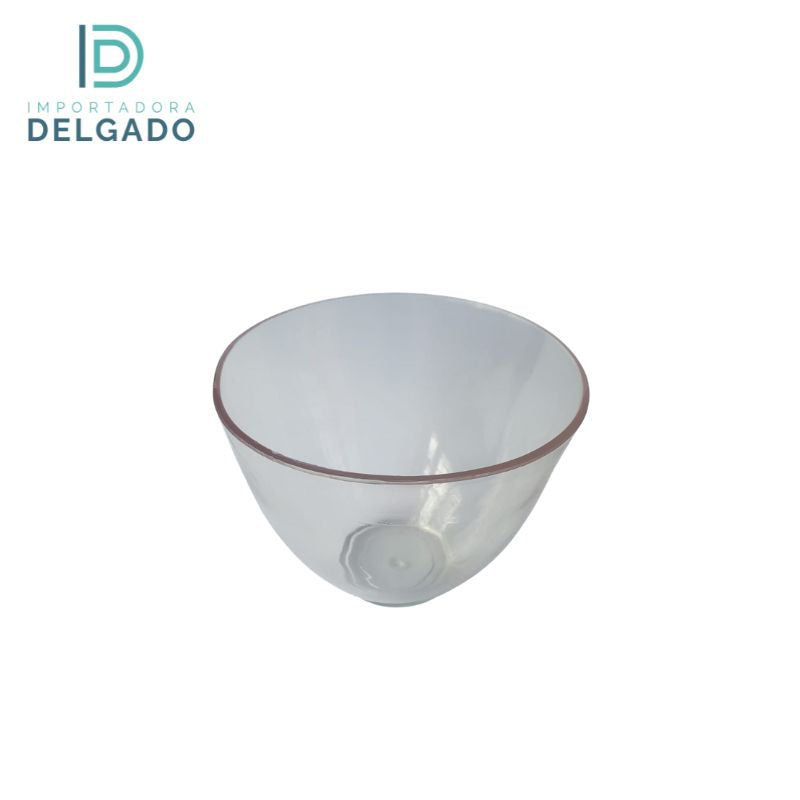COPA DE HULE GRANDE TRANSPARENTE