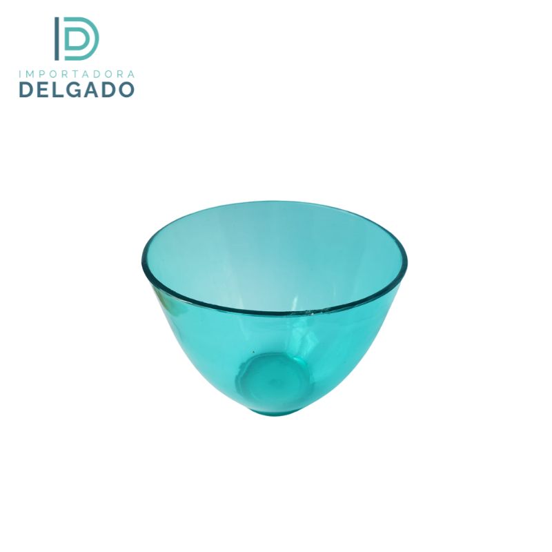 COPA DE HULE GRANDE TURQUESA