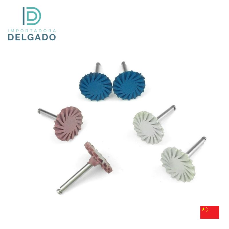 KIT DE DISCOS DE PULIDO PARA RESINA