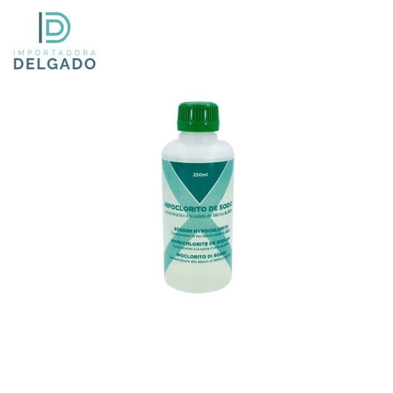 HIPOCLORITO DE SODIO AL 5.25% 250ML DENTAFLUX