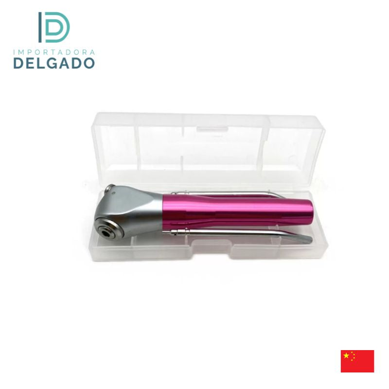 Jeringa triple Rosado