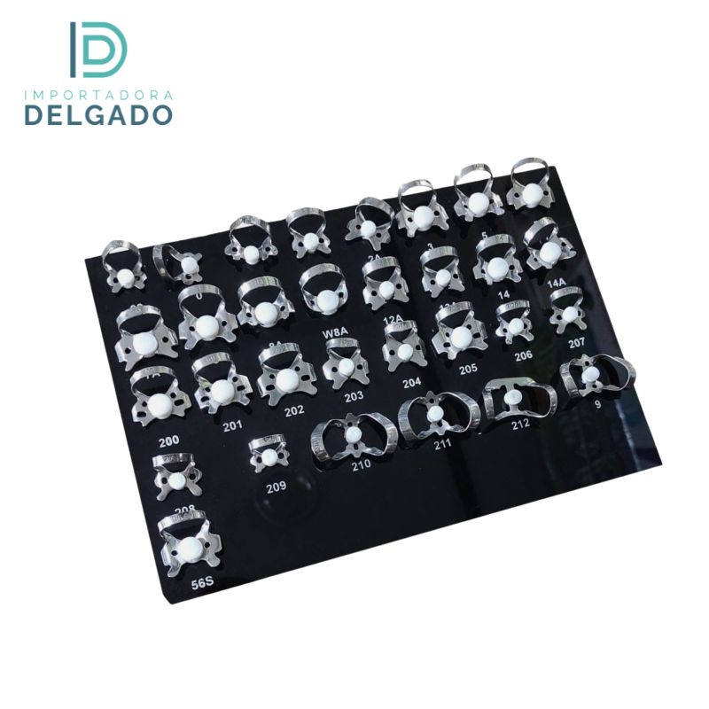 KIT DE GRAPAS CON 31 PIEZAS - KIT DE AISLAMIENTO DENTAL