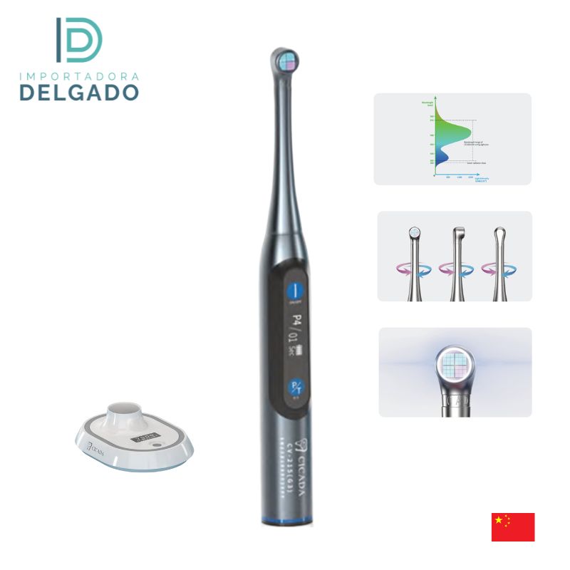 LAMPARA DENTAL LED FOTOCURADO CV-215/G3-GRIS PLATEADO