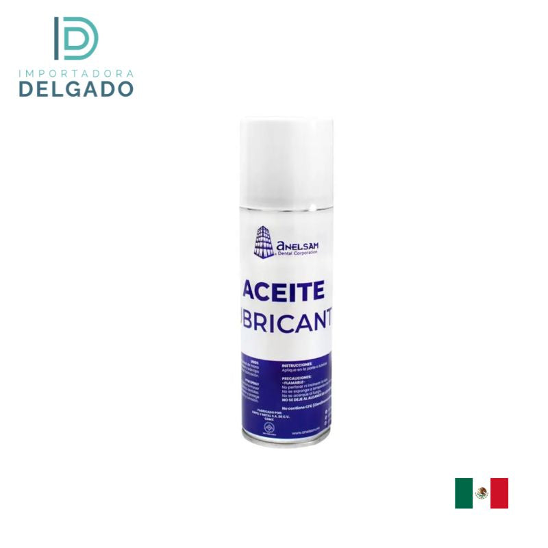 LUBRICANTE PARA PIEZAS DE MANO 240 ML ANELSAM