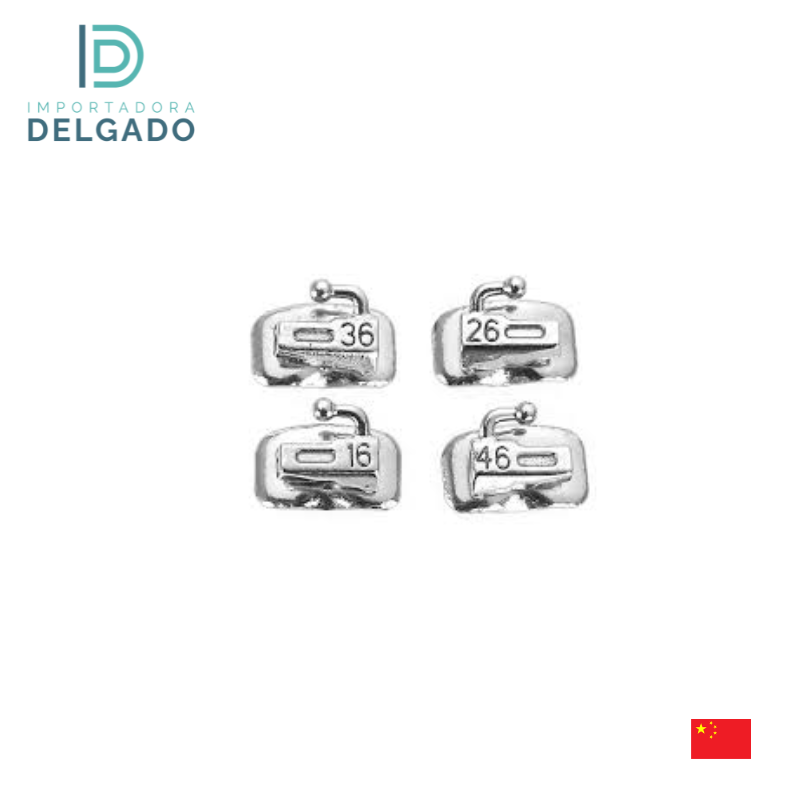 Tubo Para Ortodoncia Smill Ortho C/MALLA 0.22 Kit 4 piezas