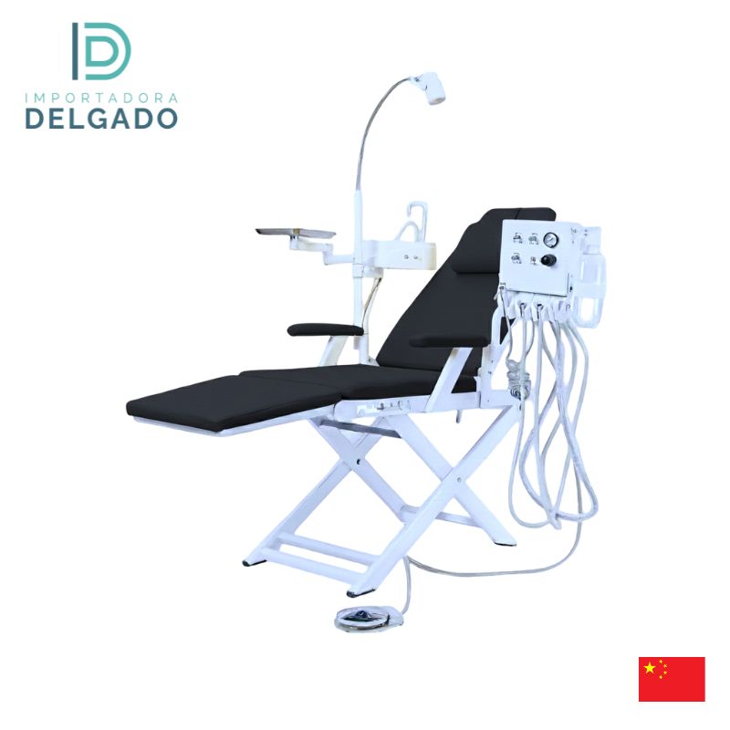 UNIDAD DENTAL PORTATIL ECONOMICO NEGRO