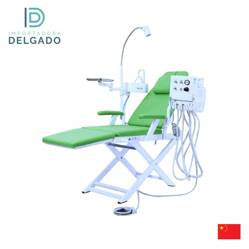 UNIDAD DENTAL PORTATIL ECONOMICO VERDE