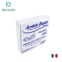 ACETATO RIGIDO NO.60 VALDI 1 PIEZA