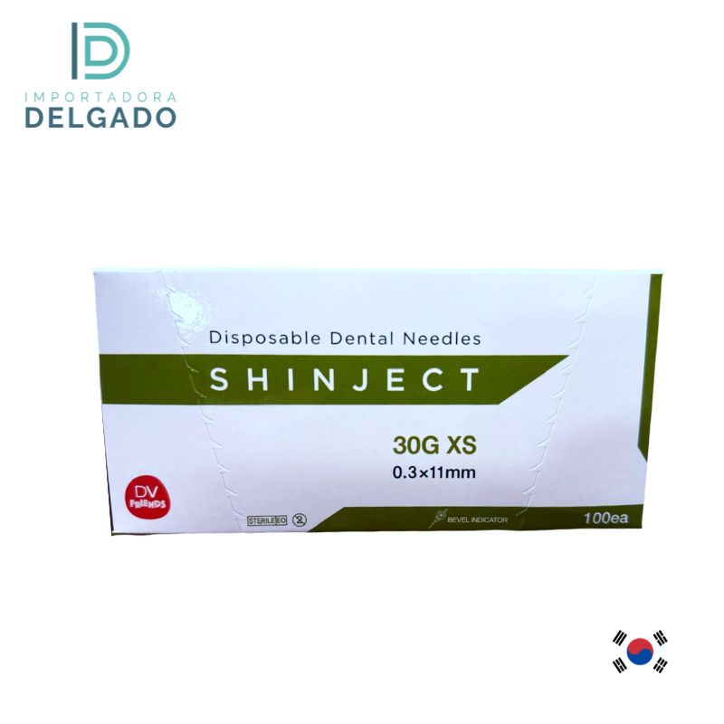 AGUJA SHINJECT KOREA 100U - 30 EXTRA CORTO