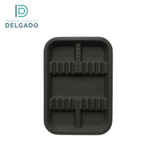 Bandejas PEQUEÑO De Plastico Con Divisiones NEGRO