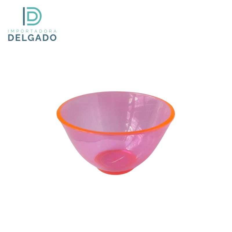 Copa De Hule Mediano ROSADO TRANSLUCIDO / Para Yeso o Alginato