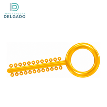 LIGADURAS ELASTICAS MODULOS AO COLOR DORADO
