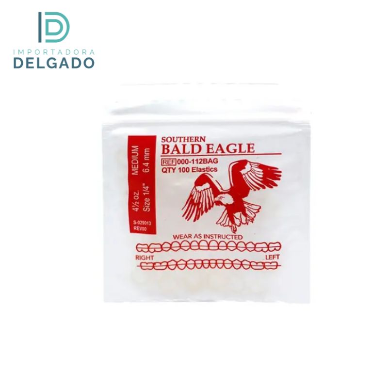 Elasticos Intraorales 1/4 4.5 oz