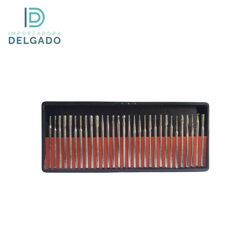 Kit de fresa diamantada MX bace rojo