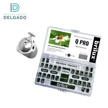 JUEGO DE BRACKETS Q PRO SELF LIGATING ROTH 0.22 345