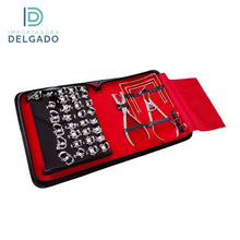 KIT DE GRAPAS CON 39 PIEZAS - MASTER KIT DE AISLAMIENTO DENTAL