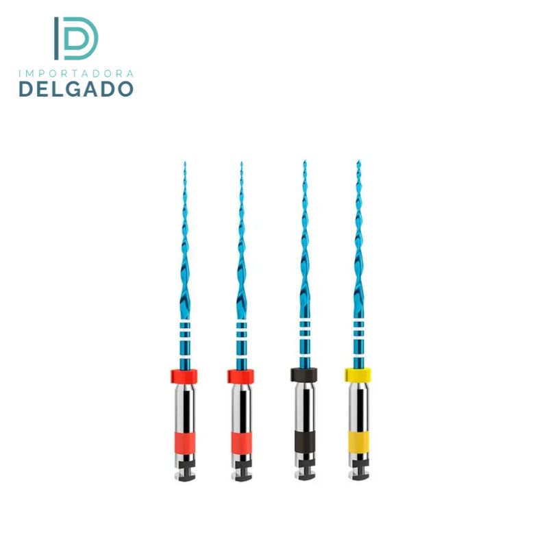 LIMA ENDODONTICA RECIPROC BLUE, 4X, STERILE 25 MM (2xR25 1xR40, 1xR50)