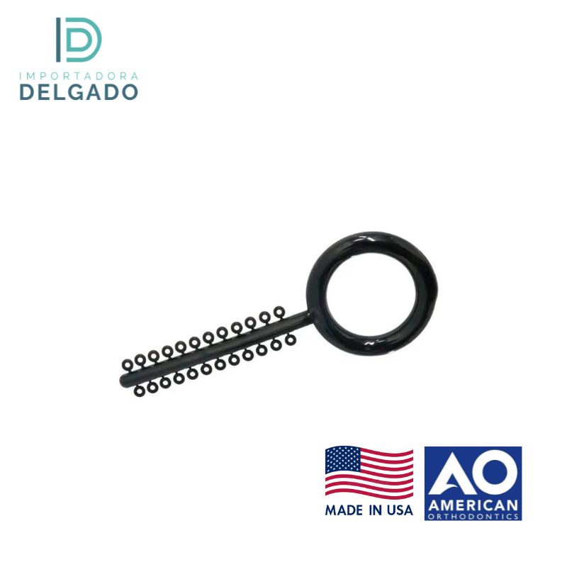 Ligadura Elastica HKP USA Tira #23 Negro