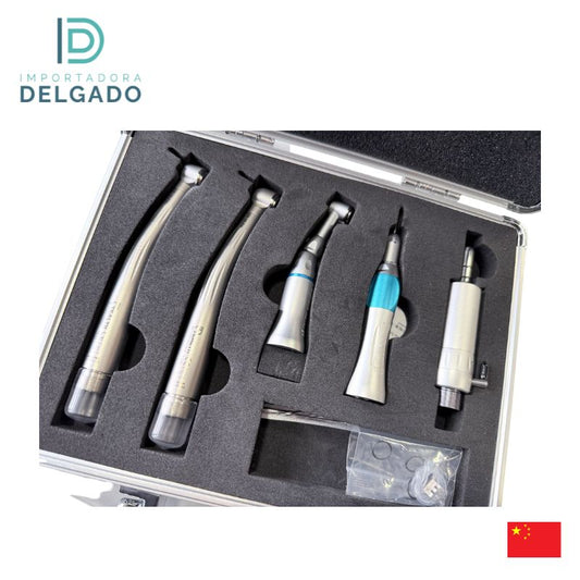KIT DE PIEZA DE MANO TEALTH CON LED - 2 ENTRADAS