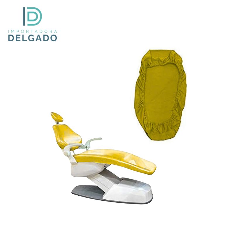 Cobertor o Protector  Para sillon dental  Set 3 Piezas Color Amarillo