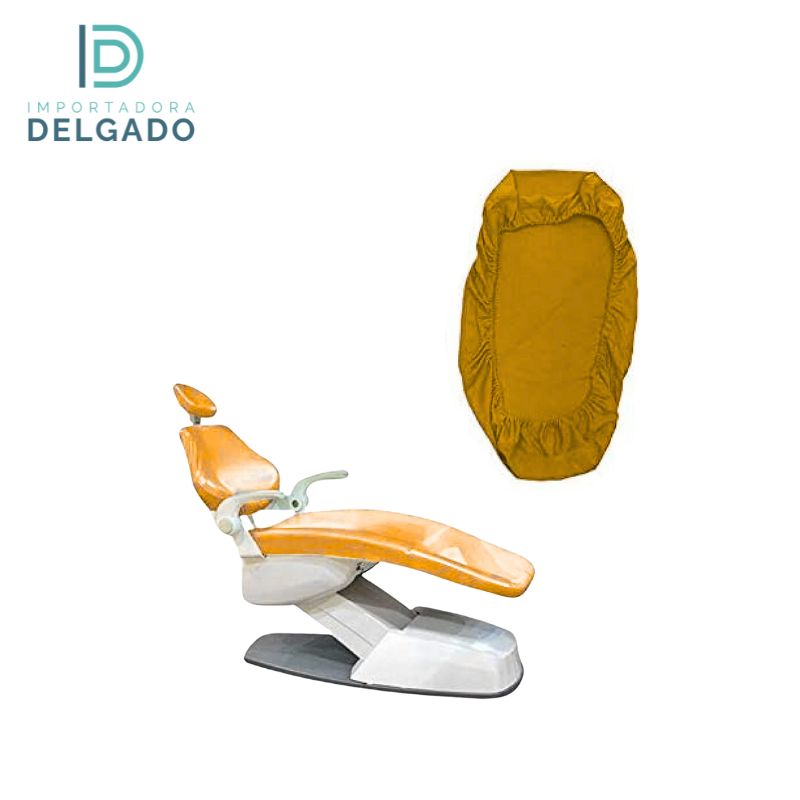 Cobertor o Protector  Para sillon dental Set 3 Piezas Color Naranja