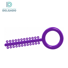 LIGADURAS ELASTICAS MODULOS AO COLOR PURPURA