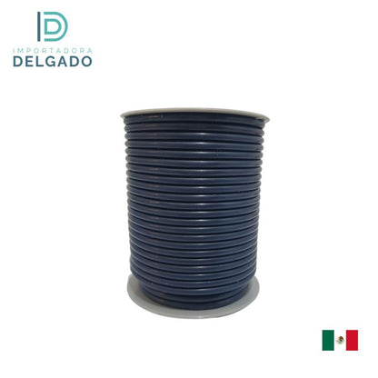 ROLLO DE CUELES EN CERA (AZUL MARINO. DURO) 4.0MM 250GR