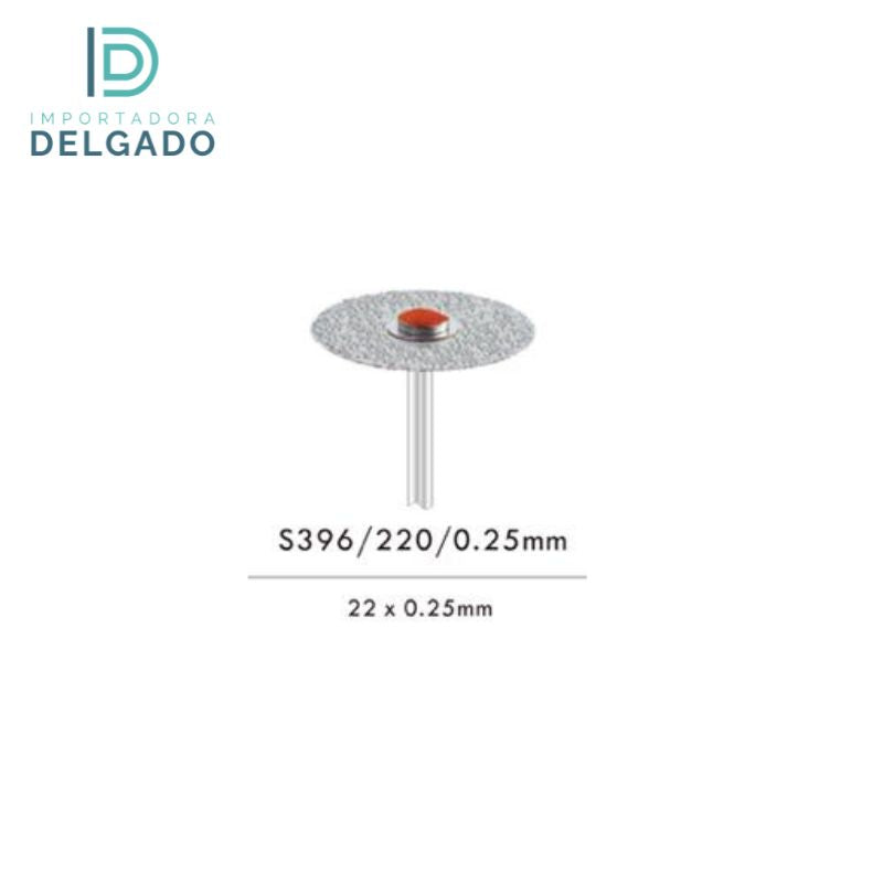 DISCO DIAMANTADA DE CORTE PARA ZIRCONIO S396