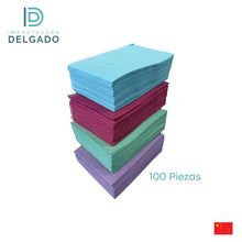 SERVILLETA QUALIDENT MIX COLOR CON 100U