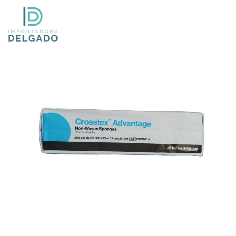 GASA NO ESTERIL CROSSTEX PREMIUM SIN ALGODON – Importadora Delgado