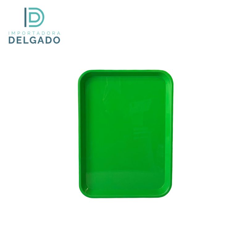 BANDEJA GRANDE VERDE LISO