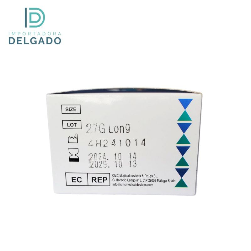 Aguja SHINJECT 27G Long