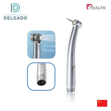 PIEZA DE MANO DE ALTA VELOCIDAD CON LED CIRCULAR CK-15 PUSH - 2 ENTRADAS TEALTH