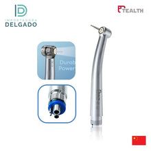 PIEZA DE MANO DE ALTA VELOCIDAD CON LED CIRCULAR CK-15 PUSH - 4 ENTRADAS TEALTH