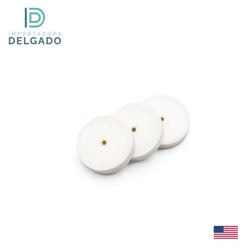 Disco de Piedra Heatless #3  BLANCA Delgada