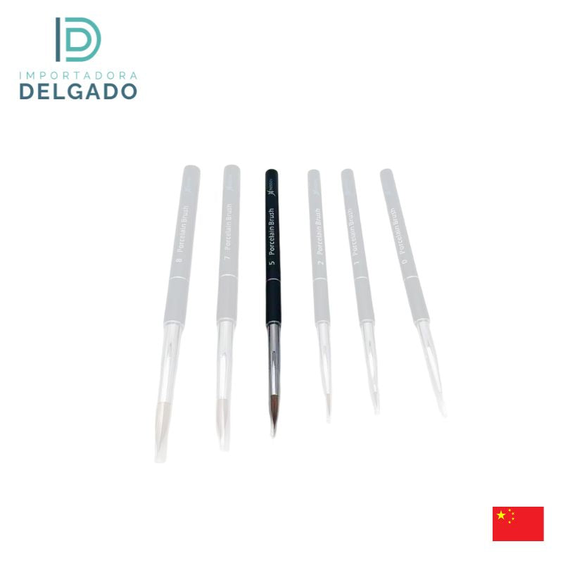 PINCEL PARA POLVO CERAMICO PELO DE VISON SIBERIANO NO.5